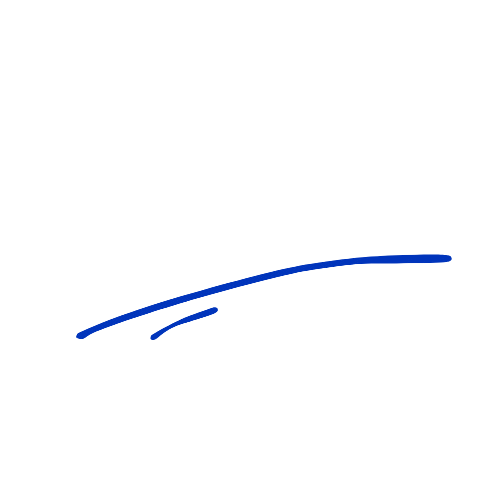 Decorative swoosh